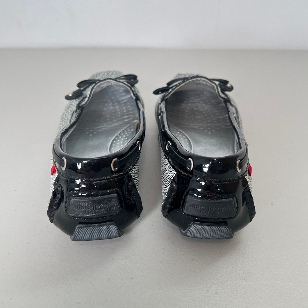 Marc Joseph Leather Loafers Cypress Hill Leather Upper Brazil Black White 7 - Picture 3 of 8